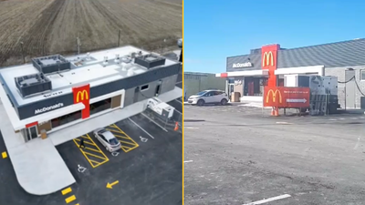 People think McDonald’s knows something we don’t after opening store in middle of nowhere with no electricity