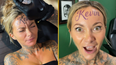 Tattoo artist speaks out after woman gets boyfriend’s name ‘tattooed’ on her forehead