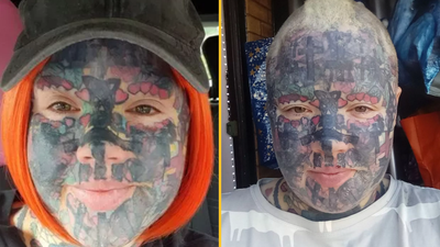 Mum with 800 tattoos puts ban on new ink while she’s pregnant with eighth child