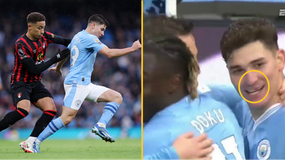 Julian Alvarez loses tooth in Man City win vs Bournemouth