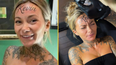 Influencer responds to people saying she will regret ‘tattoo’ of boyfriend’s name on her forehead