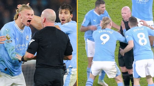 Erling Haaland faces FA charge for slamming ref Simon Hooper after City draw with Spurs