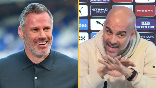 Jamie Carragher's brilliant response to Pep Guardiola saying he's never won the Premier League