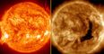 A massive hole has just opened up in the Sun