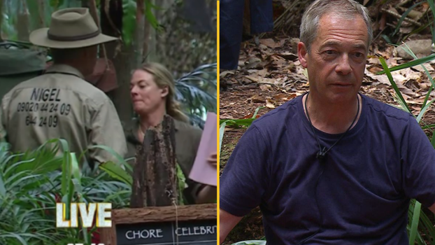 Fans work out what Nigel Farage was told by I'm A Celeb producer after coming third
