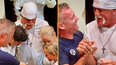 Wrestling legend Hulk Hogan has been baptised and dedicated his life to Jesus