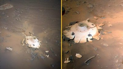 NASA finds ‘otherworldly’ wreckage on Mars’ surface