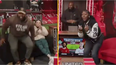 Man United fans roasted for celebrating Liverpool draw ‘like they’d won a trophy’