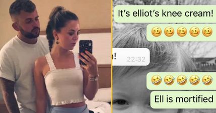 Woman ‘mortified’ after dad spies X-rated detail in holiday photo