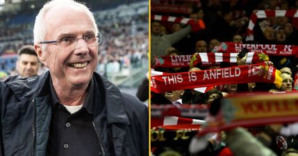 Fans call for Sven-Goran Eriksson to manage Liverpool legends team