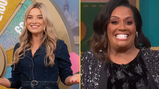 Sian Welby this morning debut