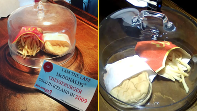Last McDonald’s burger sold in Iceland in 2009 still hasn’t got mould on it