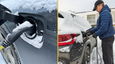 Electric cars at risk of breaking down as cold weather impairs batteries