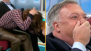 Viewers stunned as Ed Balls kicks Susanna Reid in the head live on GMB
