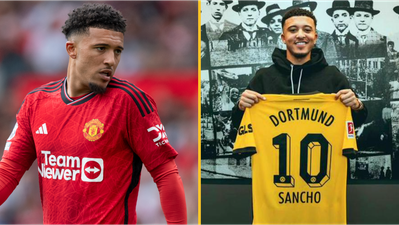 Only two Man United players like Jadon Sancho goodbye post