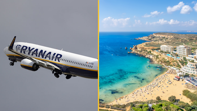 Ryanair £15 flights deal to Spain, Italy and Malta extended to midnight tonight