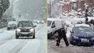 ‘Severe’ snow warning issued today as temperature plummets