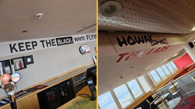 Sunderland release statement after stadium is redecorated with Newcastle banners