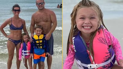 Girl killed after she became trapped in sand hole she was digging at beach