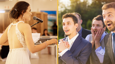 Bride reads out husband’s affair texts instead of vows at their wedding