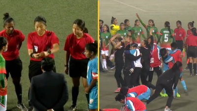 Controversial coin toss decides winner of women’s Under-19 final