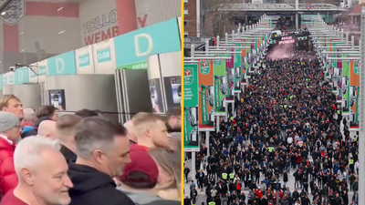 Liverpool fans stranded outside Wembley as ‘tickets not working’ for EFL Cup final