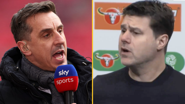 Mauricio Pochettino hits back at Gary Neville's 'billion pound bottle jobs' dig