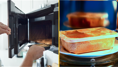 Doctor issues warning over heating up food in plastic containers in the microwave