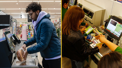 Customers left fuming after being asked to tip at self-checkouts