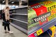 Supermarkets post warnings over national tea shortage