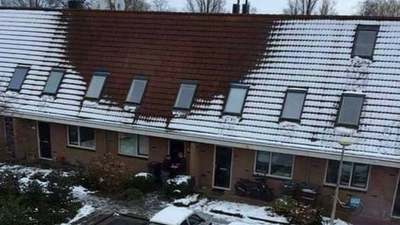 Police urge people to call them if they see clear roof during snowy weather