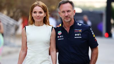 Geri Halliwell and Christian Horner pictured hand-in-hand amid text scandal