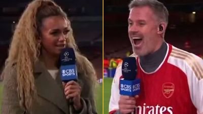 Jamie Carragher facing calls to be sacked over Kate Abdo joke that ‘crossed the line’