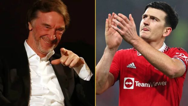 Jim Ratcliffe and Harry Maguire