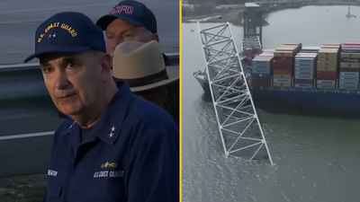 ‘No hope’ for six missing men following Baltimore Bridge collapse, officials say