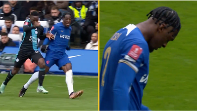 Axel Disasi scores ridiculous own goal in FA Cup quarter final