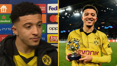 Fans are all saying the same thing after Jadon Sancho’s stunning Champions League display