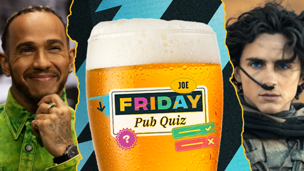 JOE friday pub quiz week 388