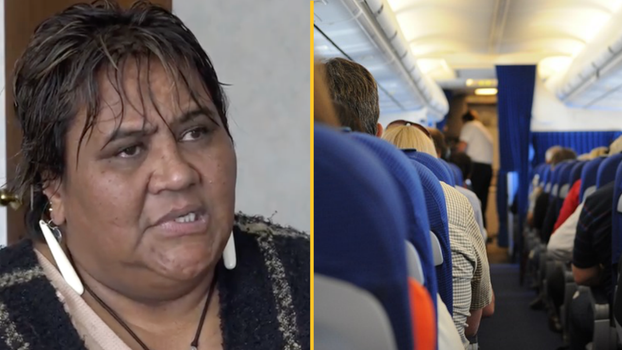 women kicked off air new zealand flight