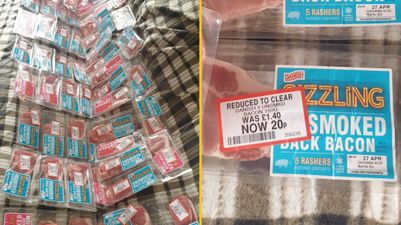 Shoppers slam ‘selfish’ woman after she takes 60 packs of reduced bacon