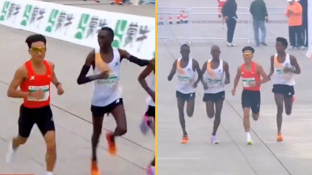 end of the beijing half marathon being investigated