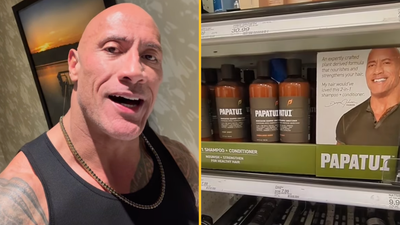 The Rock is launching a men’s shampoo despite being bald