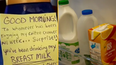 Woman replaces milk with her own breast milk at work to prank thieving colleagues