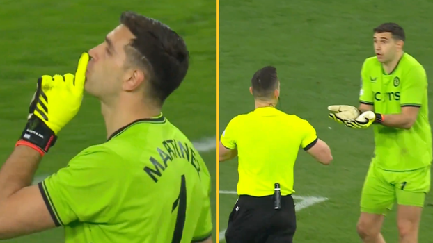 emi martinez lille penalty shootout booking