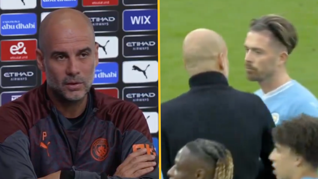 Pep Guardiola Jack Grealish