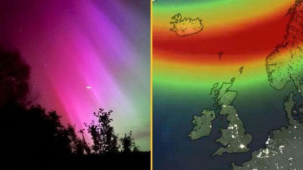 met office issues northern lights update
