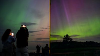 What are the Northern Lights and why are they visible in the UK