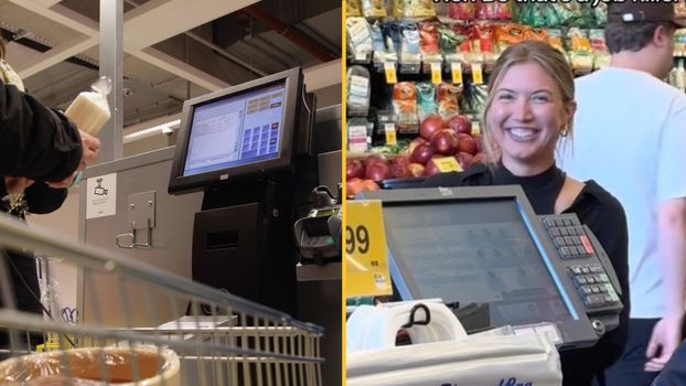 self checkout machine