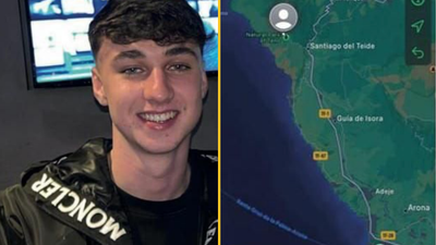 Desperate search launched for British teenager missing in Tenerife