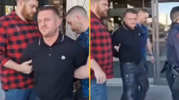 tommy robinson arrested in canada